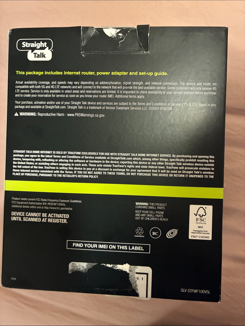 Home Internet Wireless Router - White - Picture 2 of 3